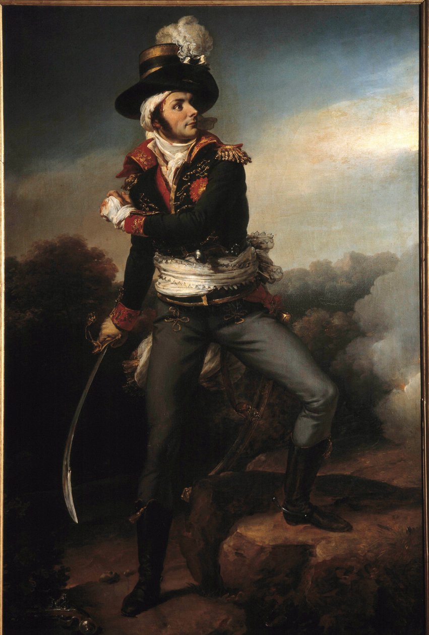 Ganzkörperporträt von François Athanase Charette de la Contrie (1763-1796) von Baron Pierre Narcisse Guerin