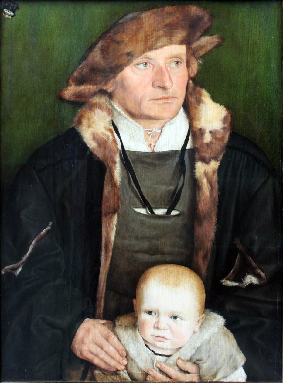 Porträt von Hans Urmiller und seinem Sohn von Barthel Beham