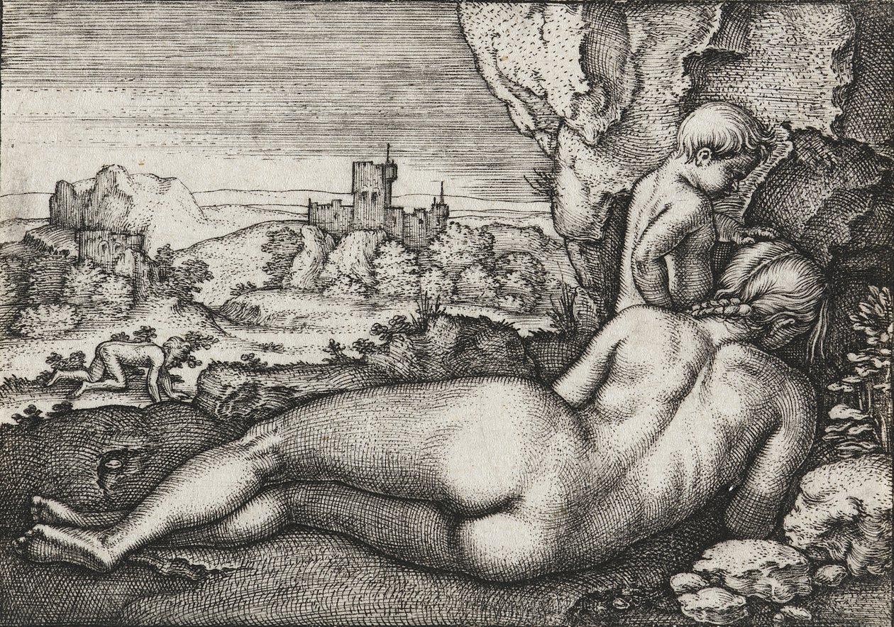 Die Buße des Heiligen Johannes Chrysostomus von Barthel Beham
