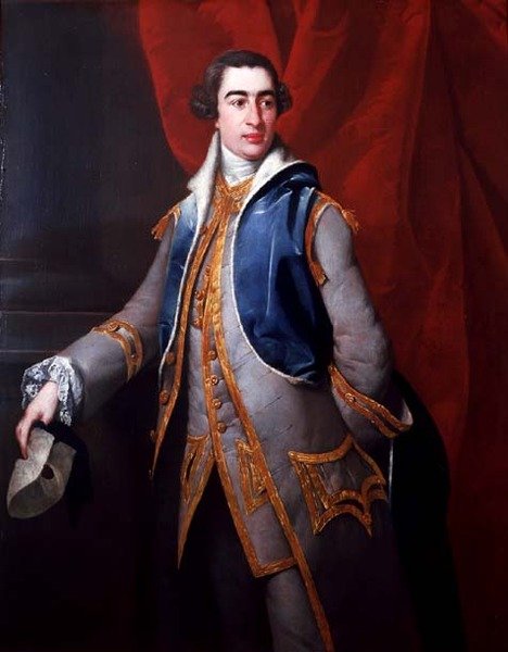 Porträt von Thomas Havers von Barthelemy (attr. to) Du Pan