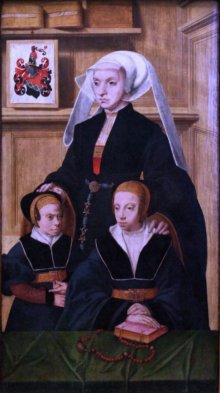 Porträt von Katharina von Gail von Bartholomaeus Bruyn the Elder