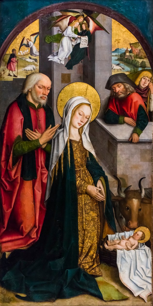 Die Geburt Christi von Bartholome Zeitblom