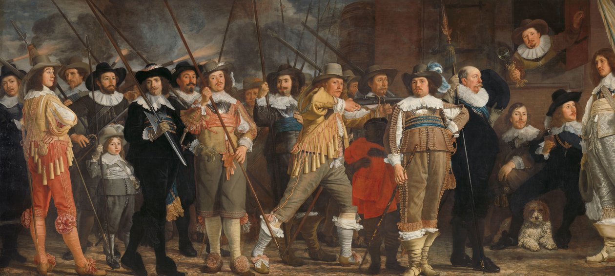 Milizkompanie des VIII. Bezirks unter dem Kommando von Hauptmann Roelof Bicker von Bartholomeus van der Helst