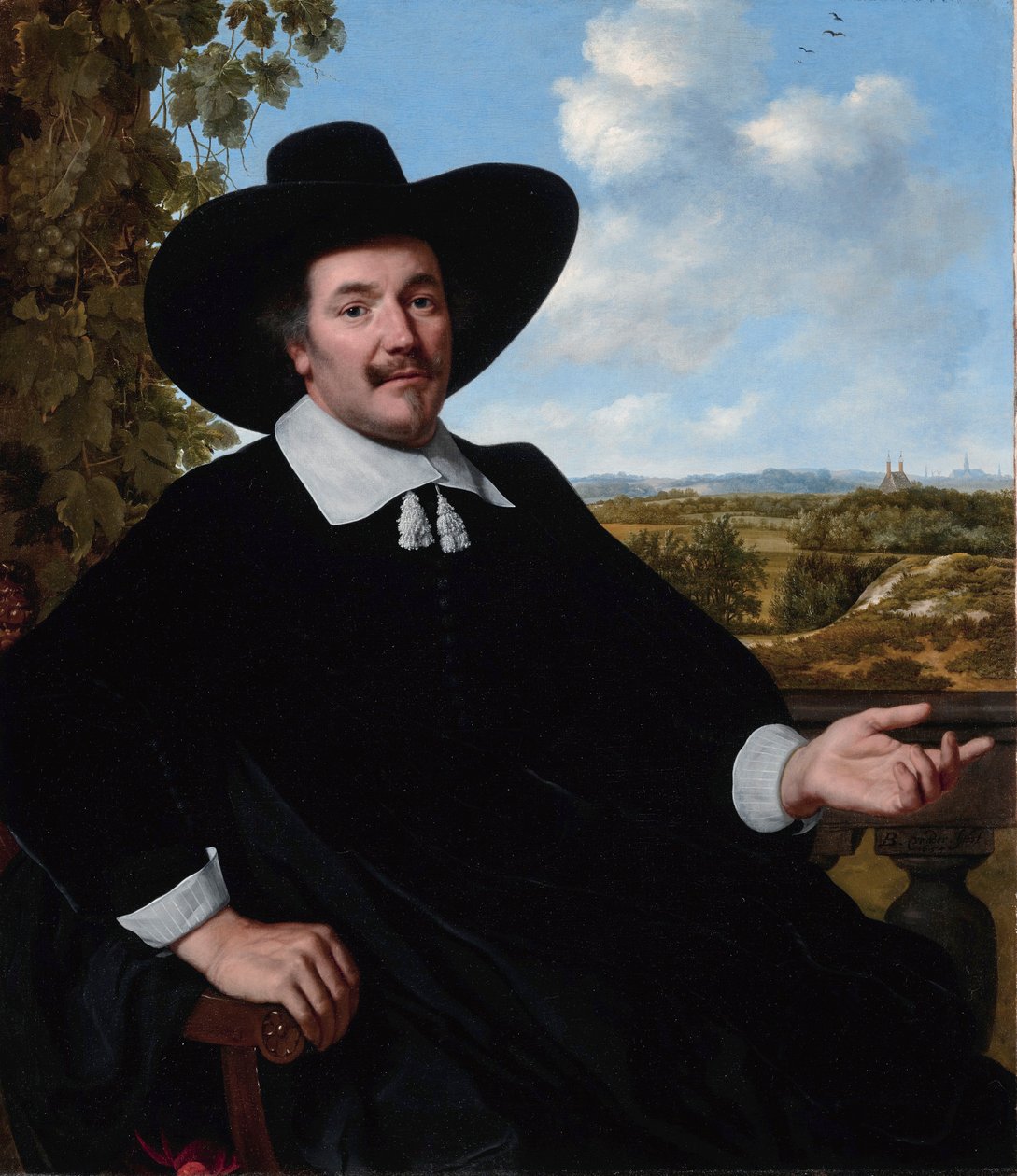 Porträt von Lucas van Beeck (ca. 1602-1657) (wahrscheinlich) von Bartholomeus van der Helst
