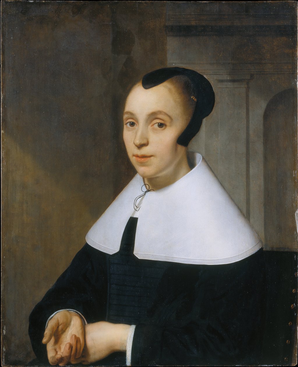 Porträt einer Frau von Bartholomeus van der Helst