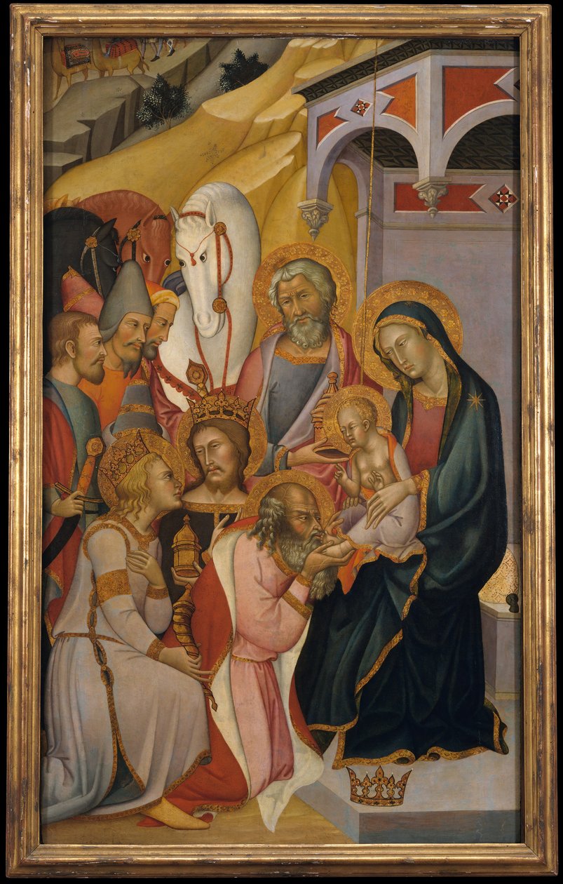 Die Anbetung der Könige von Bartolo di Fredi