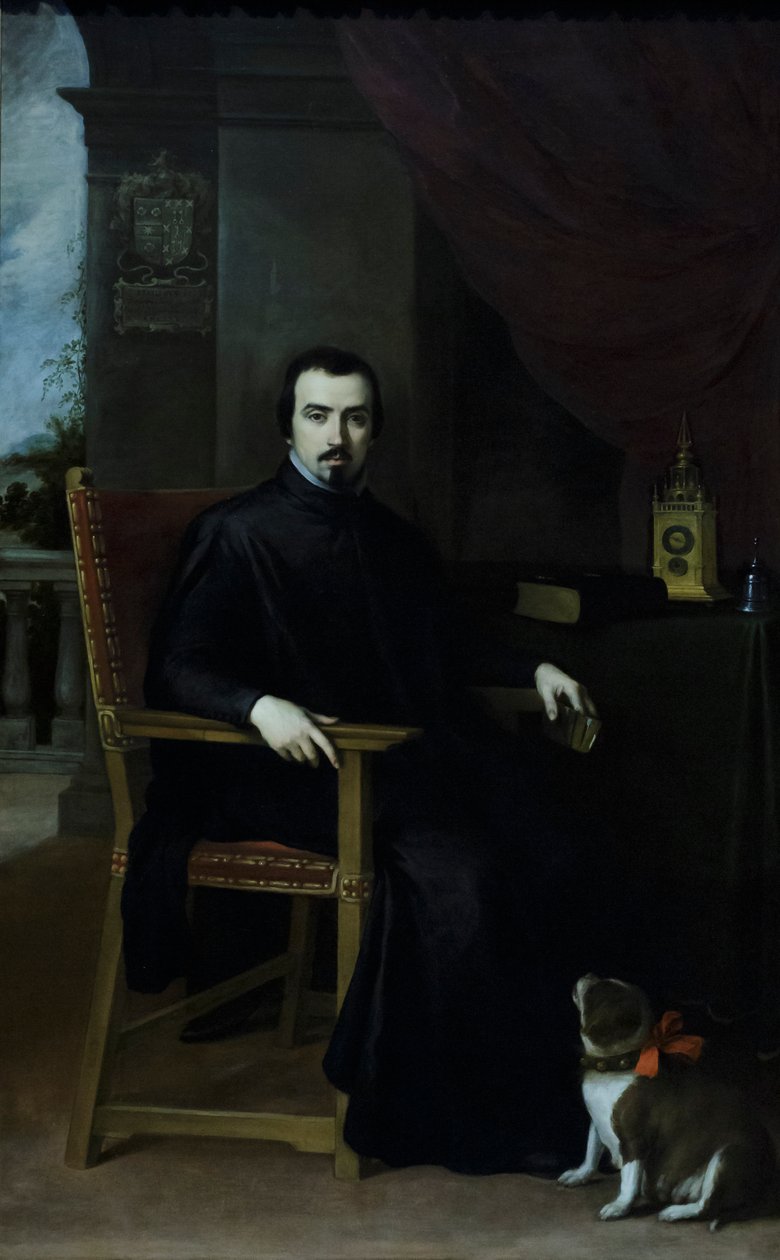 Porträt von Don Justino de Neve von Bartolomé Esteban Murillo