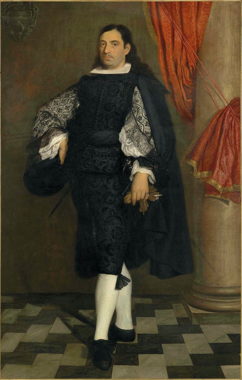 Porträt eines Gentlemans, 34 Jahre alt, vermutlich ein Mitglied der Familie Ostigliani von Bartolomé Esteban Murillo