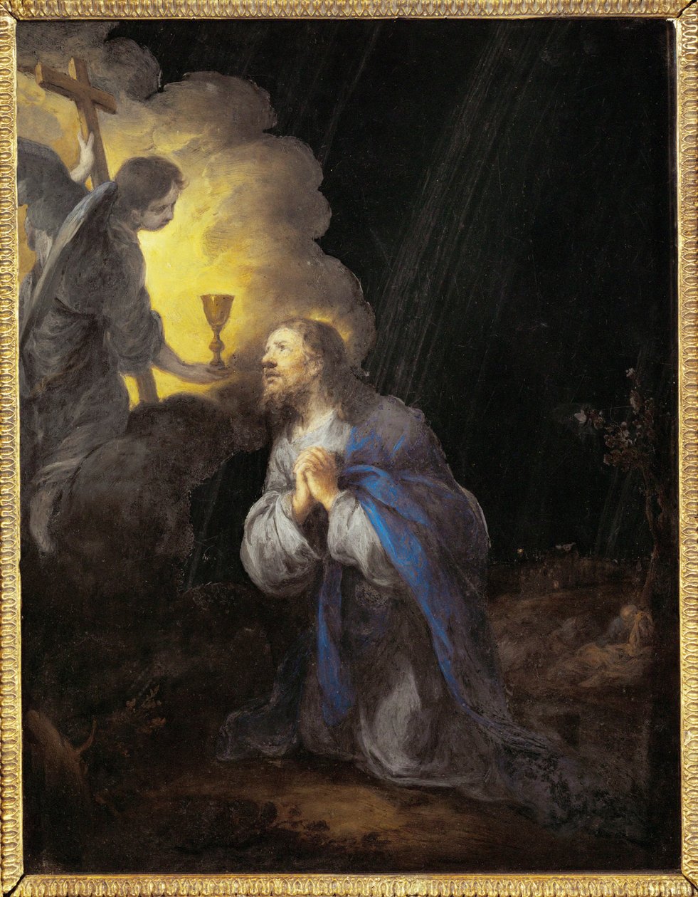 Christus im Garten Gethsemane von Bartolome Esteban (school of) Murillo