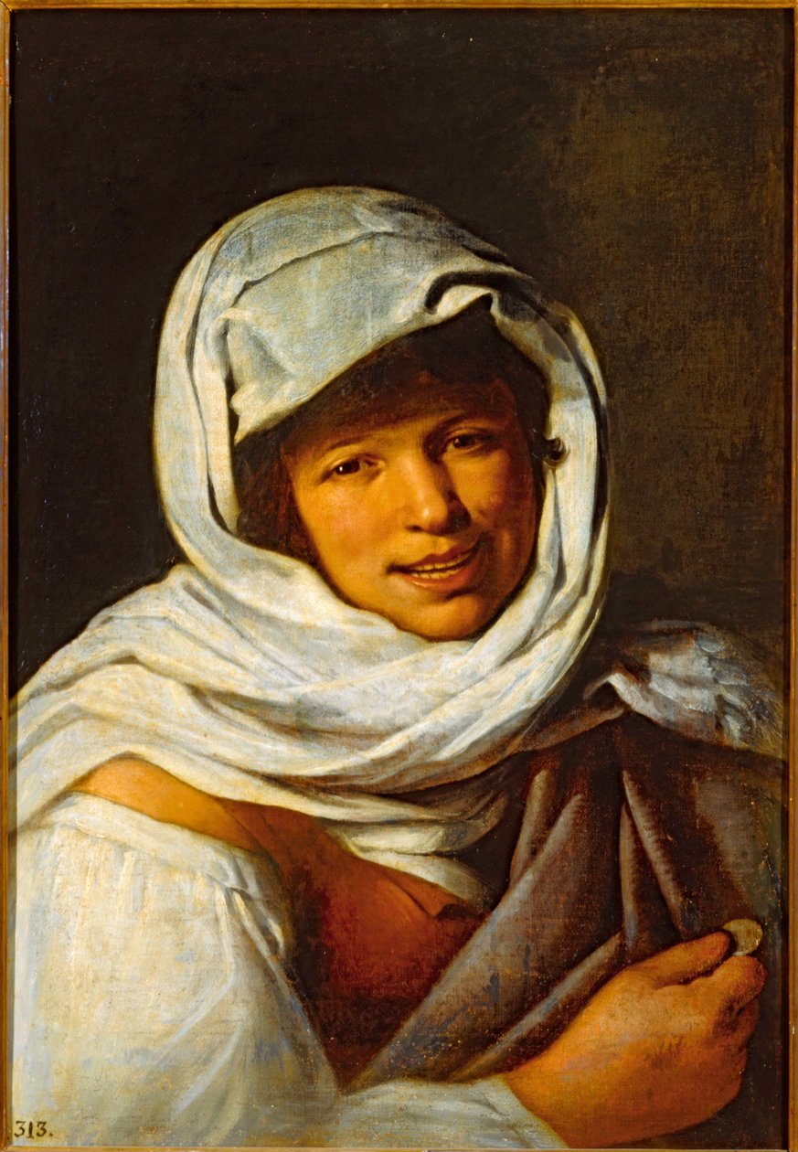 Galicische Frau mit einer Münze von Bartolomé Esteban Murillo