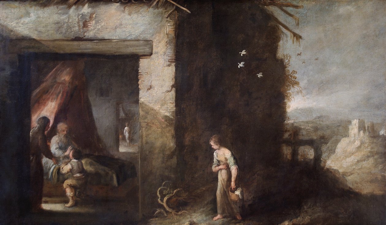 Isaak segnet Jakob von Bartolomé Esteban Murillo