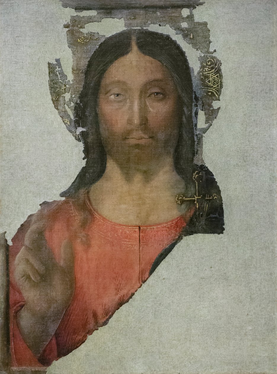 Salvator mundi, ca. 1480-81 von Bartolomeo (attr. to) Della Gatta