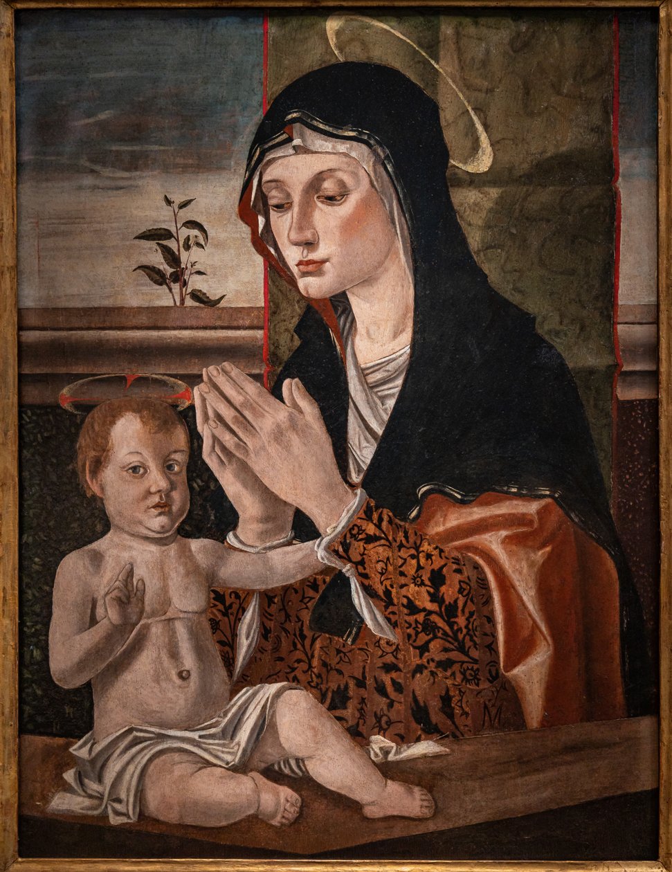 Madonna mit dem Jesuskind von Bartolomeo Montagna