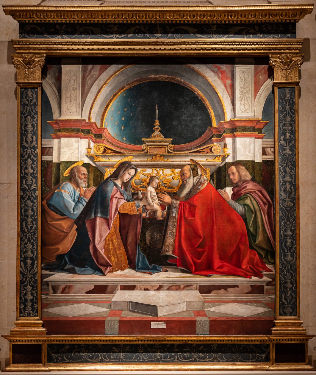 Darstellung Jesu im Tempel von Bartolomeo Montagna