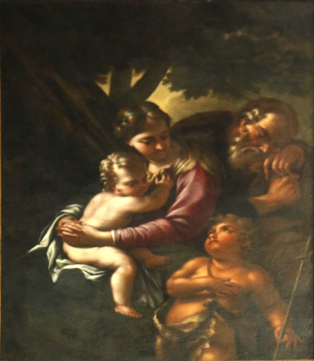 Heilige Familie und Heiliger Johannes von Bartolomeo Schedoni