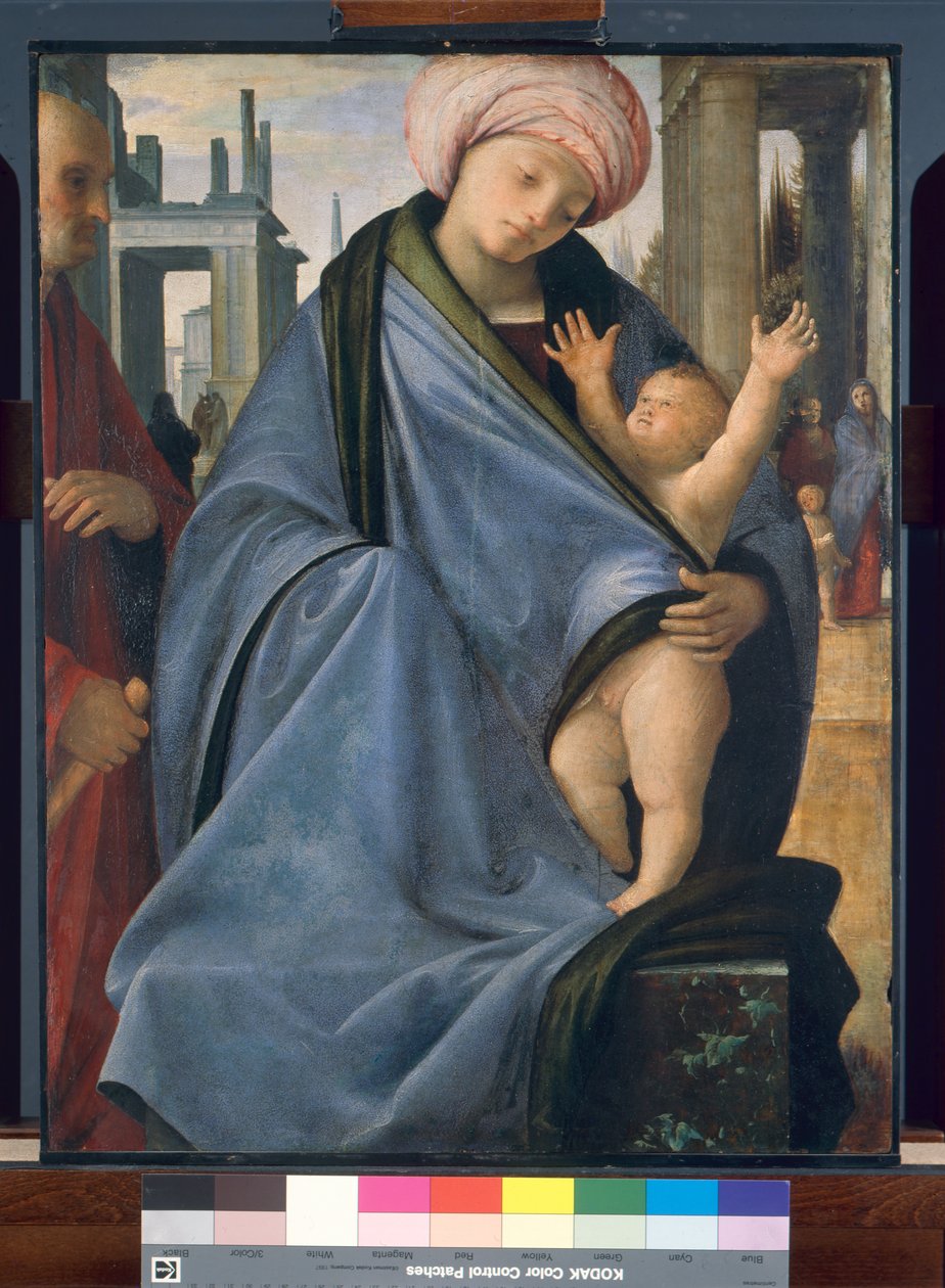 Heilige Familie von Bartolomeo Suardi Bramantino