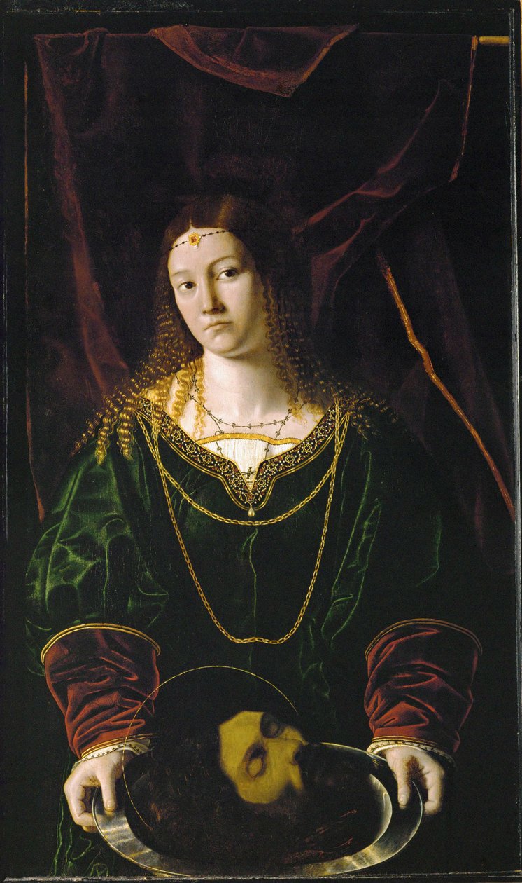Salome mit dem Haupt Johannes des Täufers von Bartolomeo Veneto