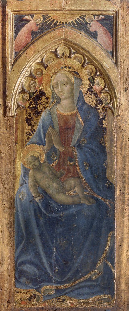 Anbetung des Kindes von Bartolomeo di Tommaso da Foligno