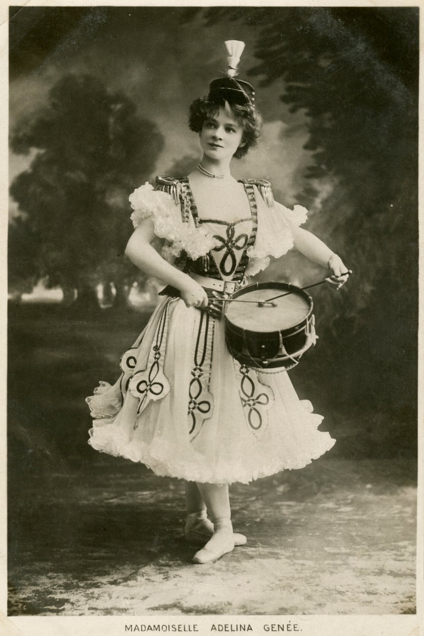 Adelina Genee, dänisch-britische Balletttänzerin, ca. 1906 von Bassano Studio