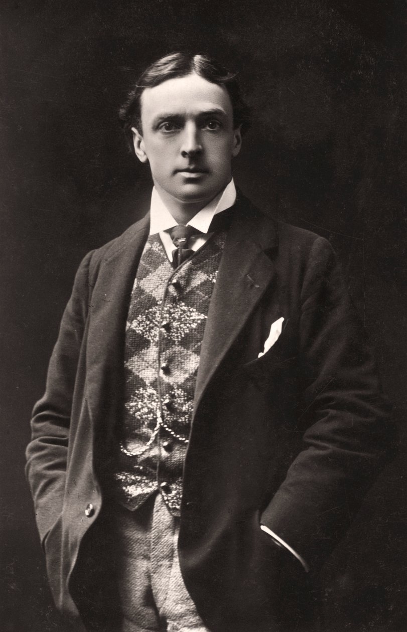 John Martin-Harvey 1863-1944, englischer Schauspieler, frühes 20. Jahrhundert von Bassano Studio