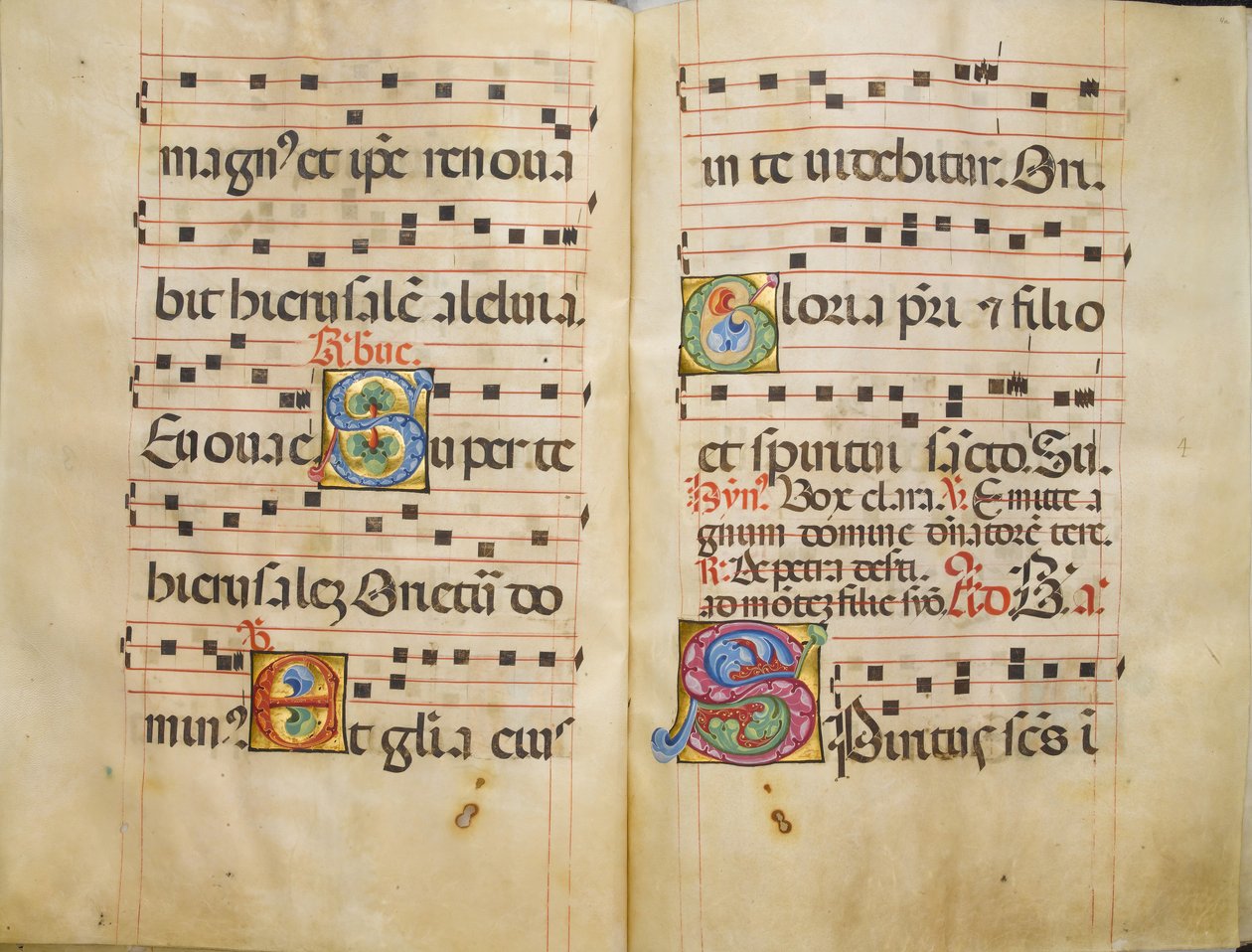 Benediktinisches Antiphonar von Belbello da Pavia