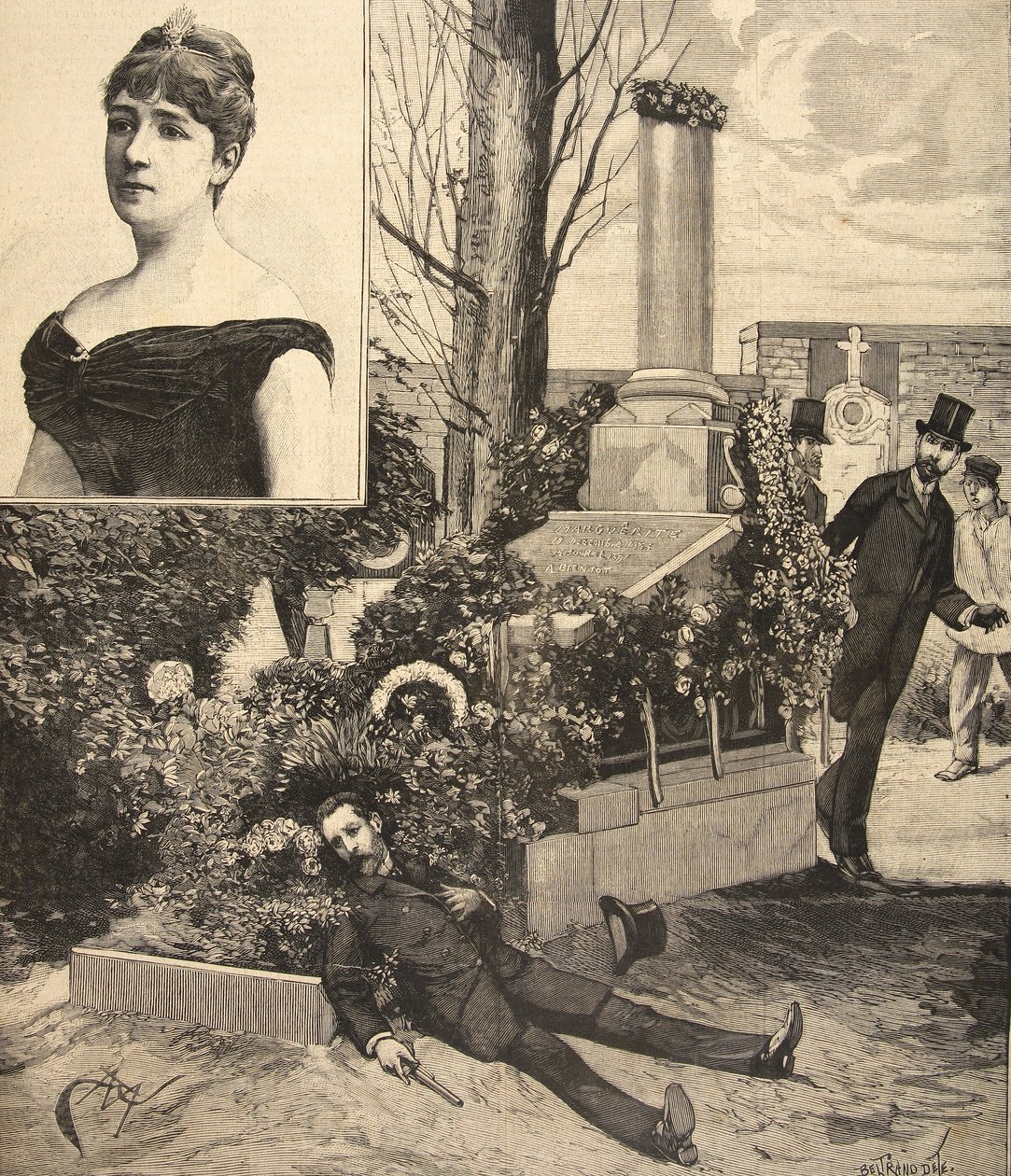 Der Selbstmord von General Boulanger, aus 
