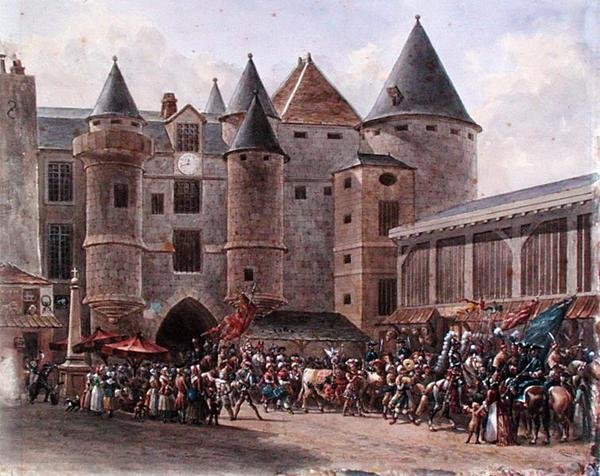 Die gemästete Kuh in Chatelet von Benard Benard