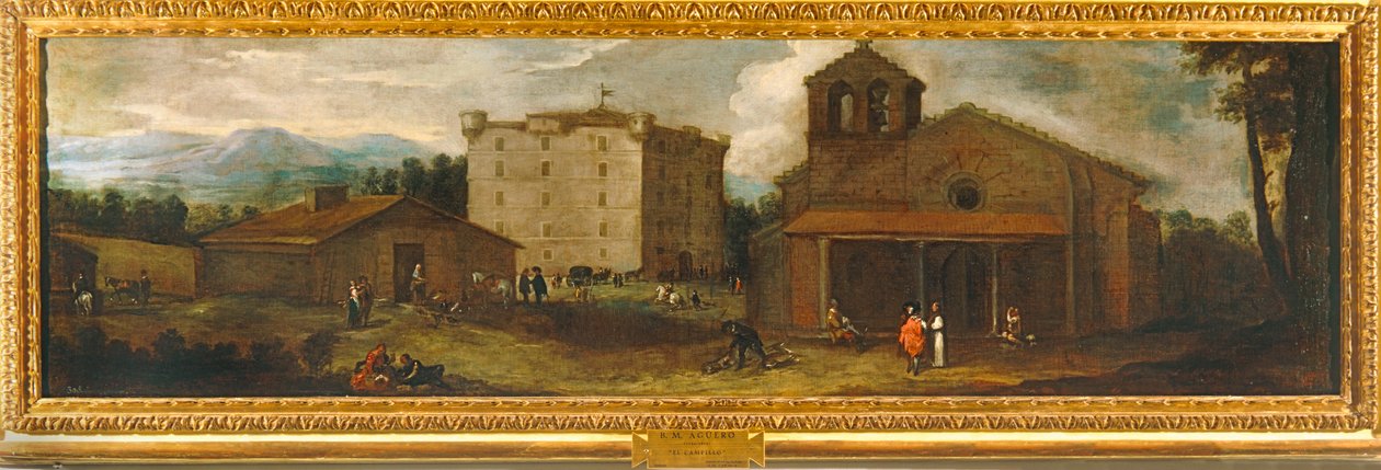 El Campilio. Leihgabe des Prado, Kat. 892 von Benito Manuel de Aguero