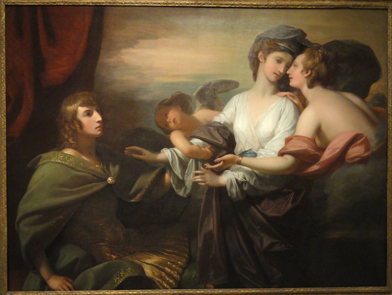 Helena nach Paris gebracht von Benjamin West