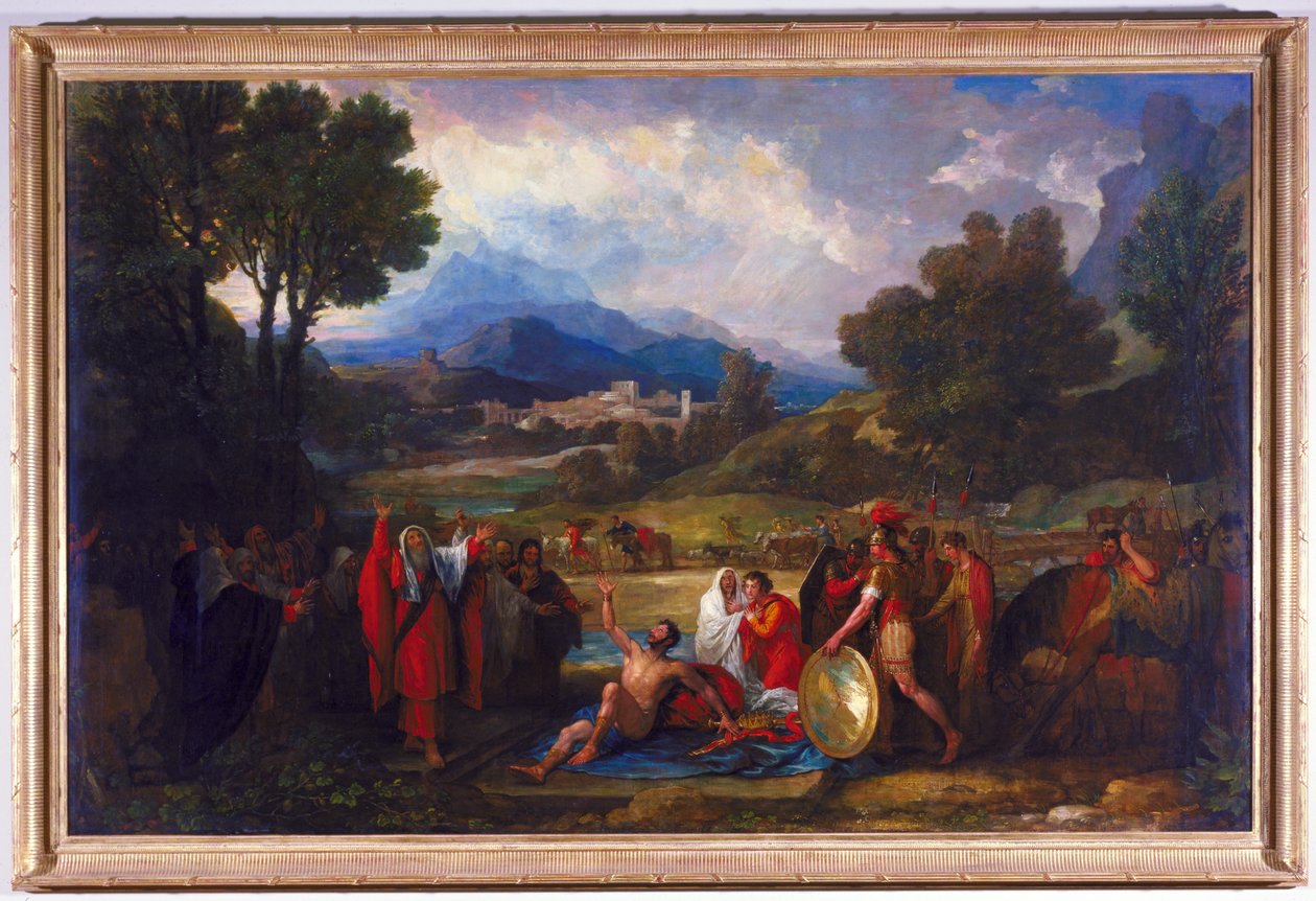 Saul vor Samuel und den Propheten, 1812 von Benjamin West