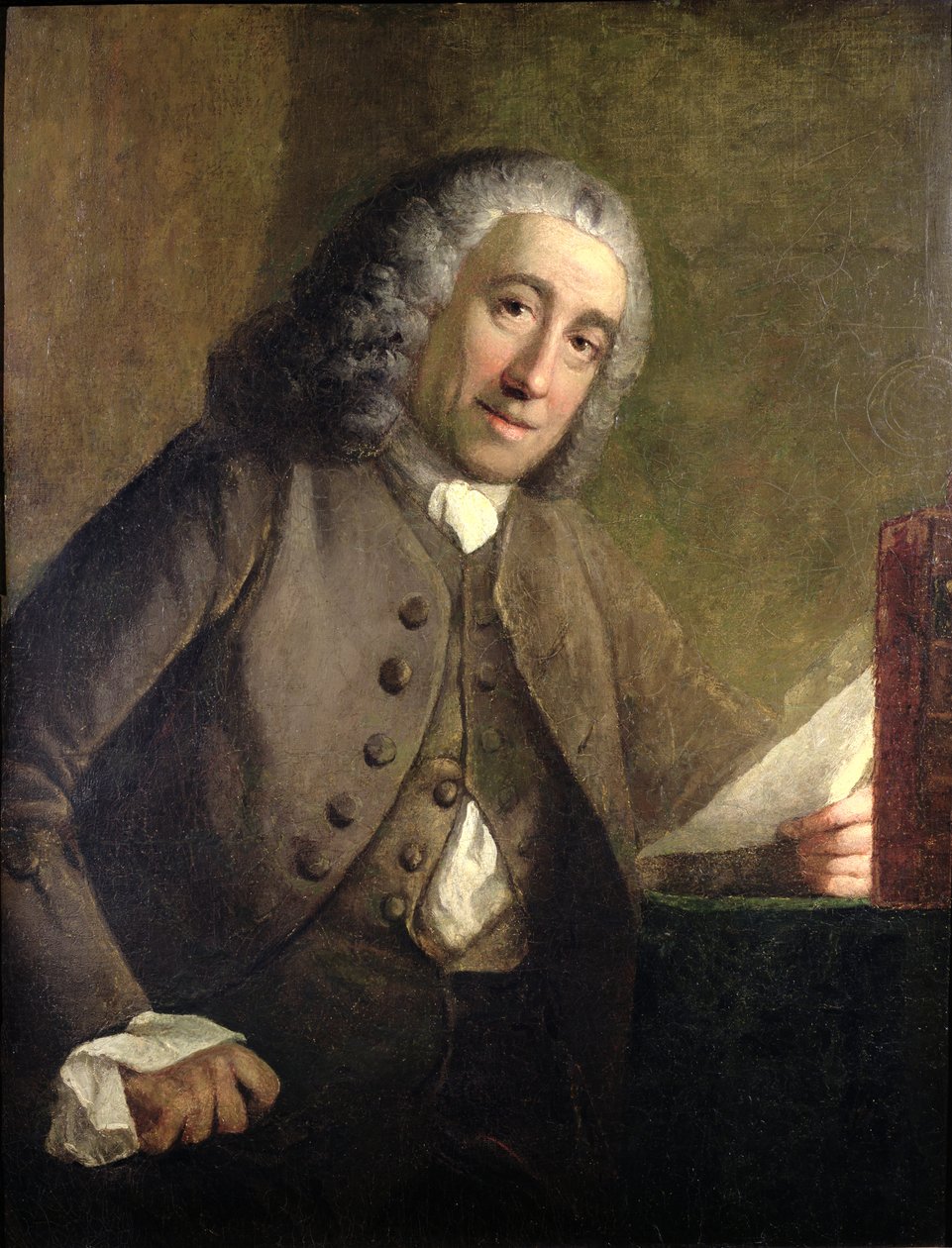 Porträt von Francis Fauquier, ca. 1757 von Benjamin Wilson