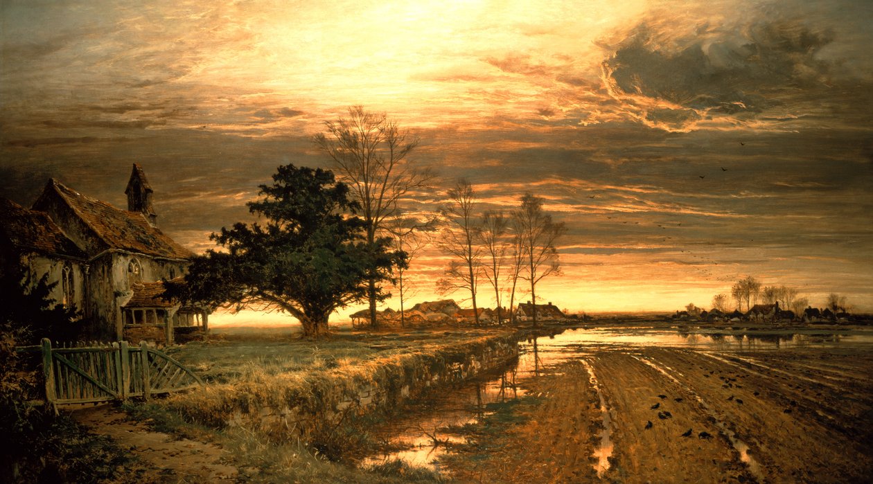Am Abend wird es Licht sein, 1882 von Benjamin Williams Leader