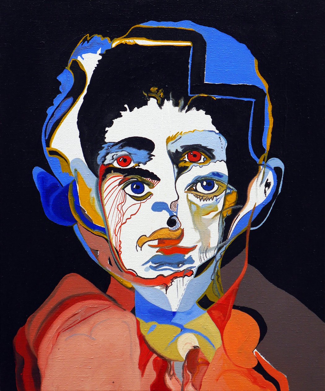 50 bedeutende Schriftsteller der Geschichte: Franz Kafka, 2015 von Benoit Erwann Boucherot
