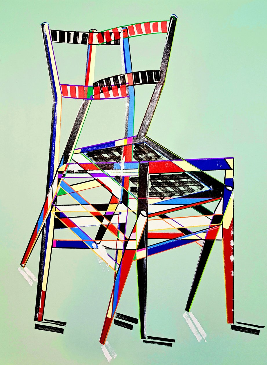 Stuhl - Superleggera, nach Gio Ponti von Benoit Erwann Boucherot