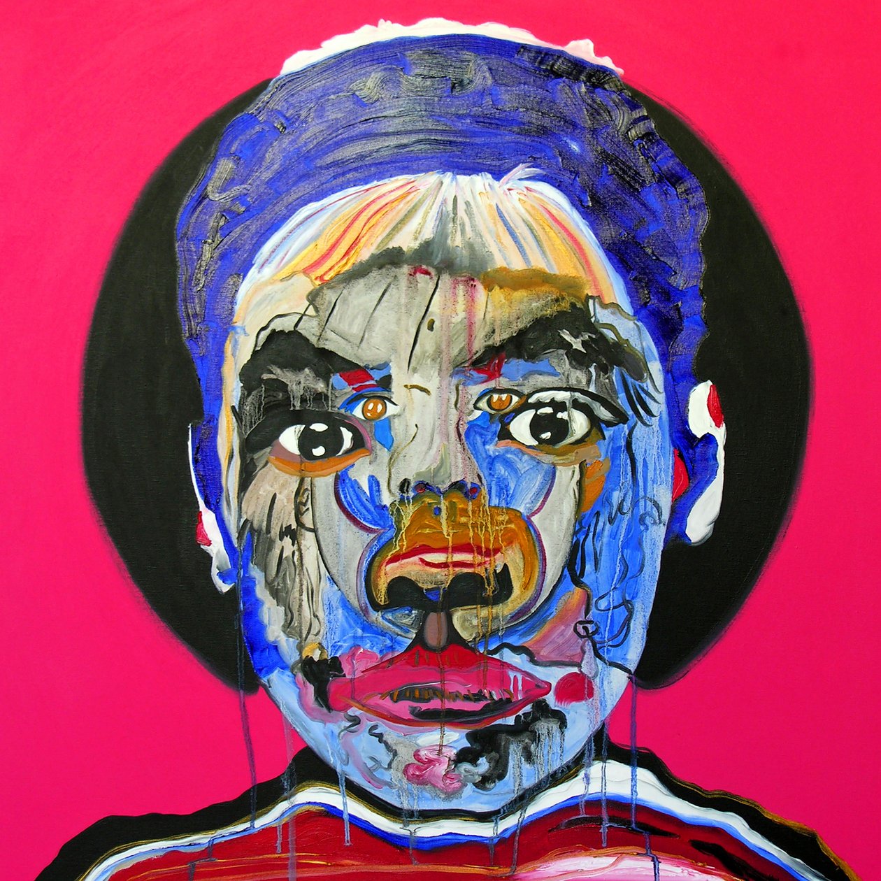 Surportrait: Andy Warhol & Romaric, 2005 von Benoit Erwann Boucherot