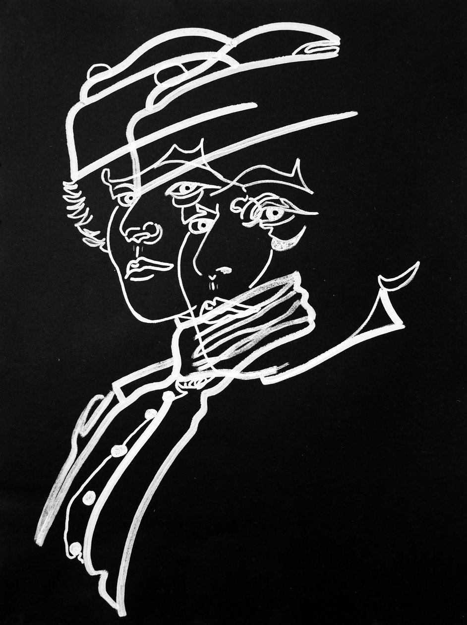 Überporträt: Colette, 2019 von Benoit Erwann Boucherot
