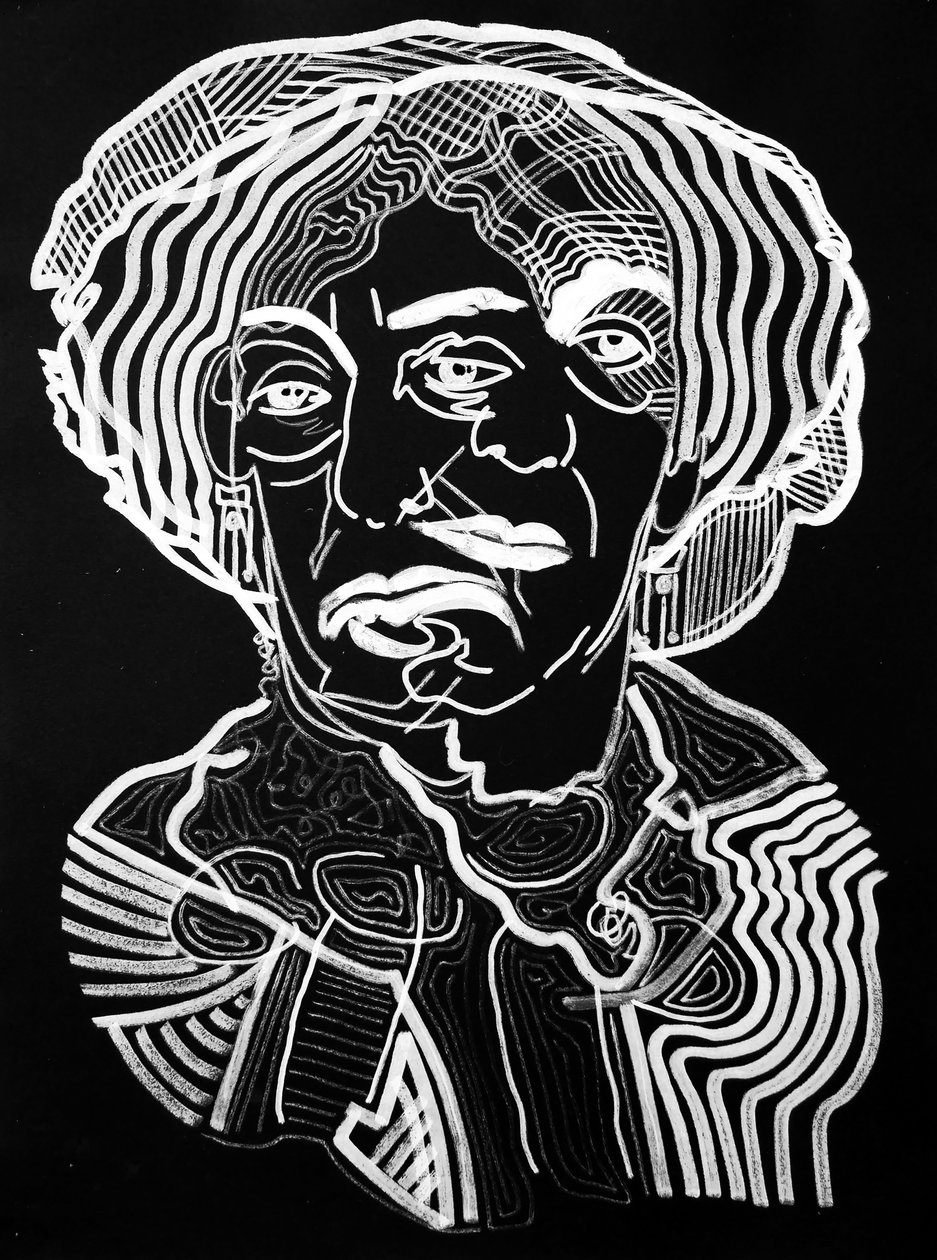 Surportrait : George Sand, 2019 von Benoit Erwann Boucherot