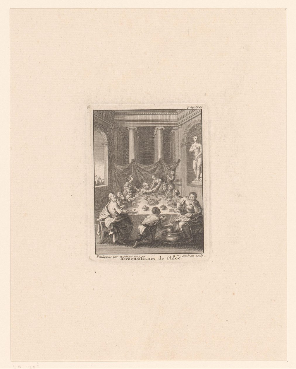 Erkennung von Chloë von Benoît Audran (I)