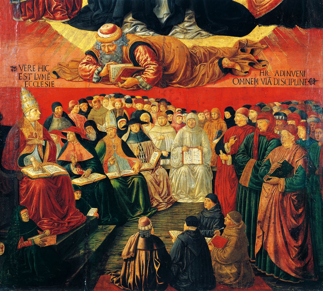Arabischer Philosoph Averroes (Detail) von Benozzo di Lese di Sandro Gozzoli
