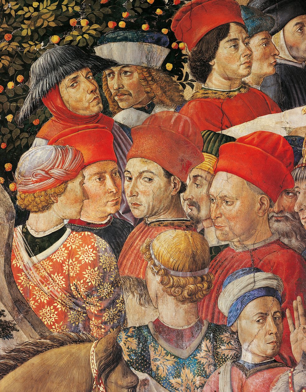 Der Umzug der Heiligen Drei Könige von Benozzo di Lese di Sandro Gozzoli