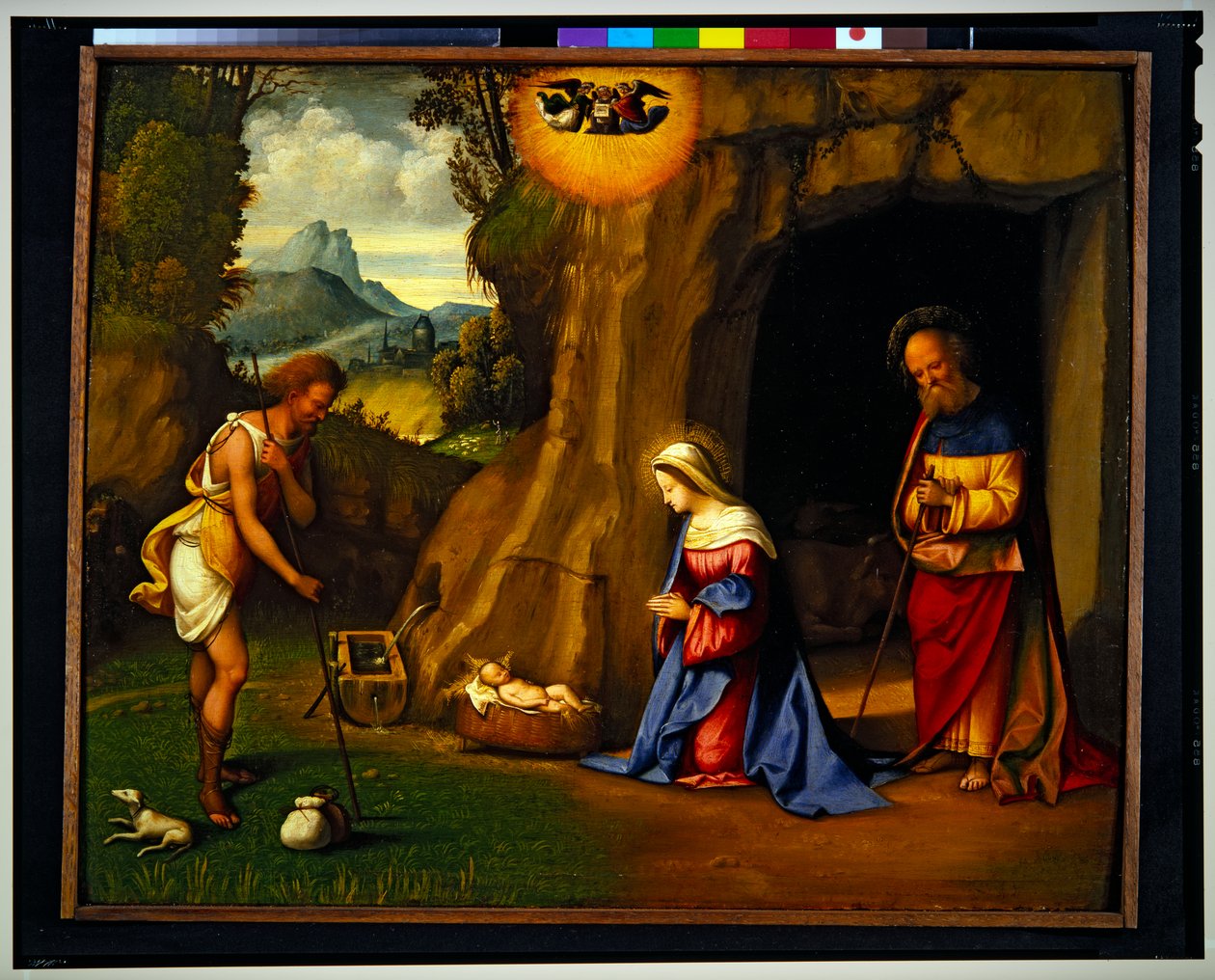 Die Anbetung der Hirten von Benvenuto Tisi da Garofalo