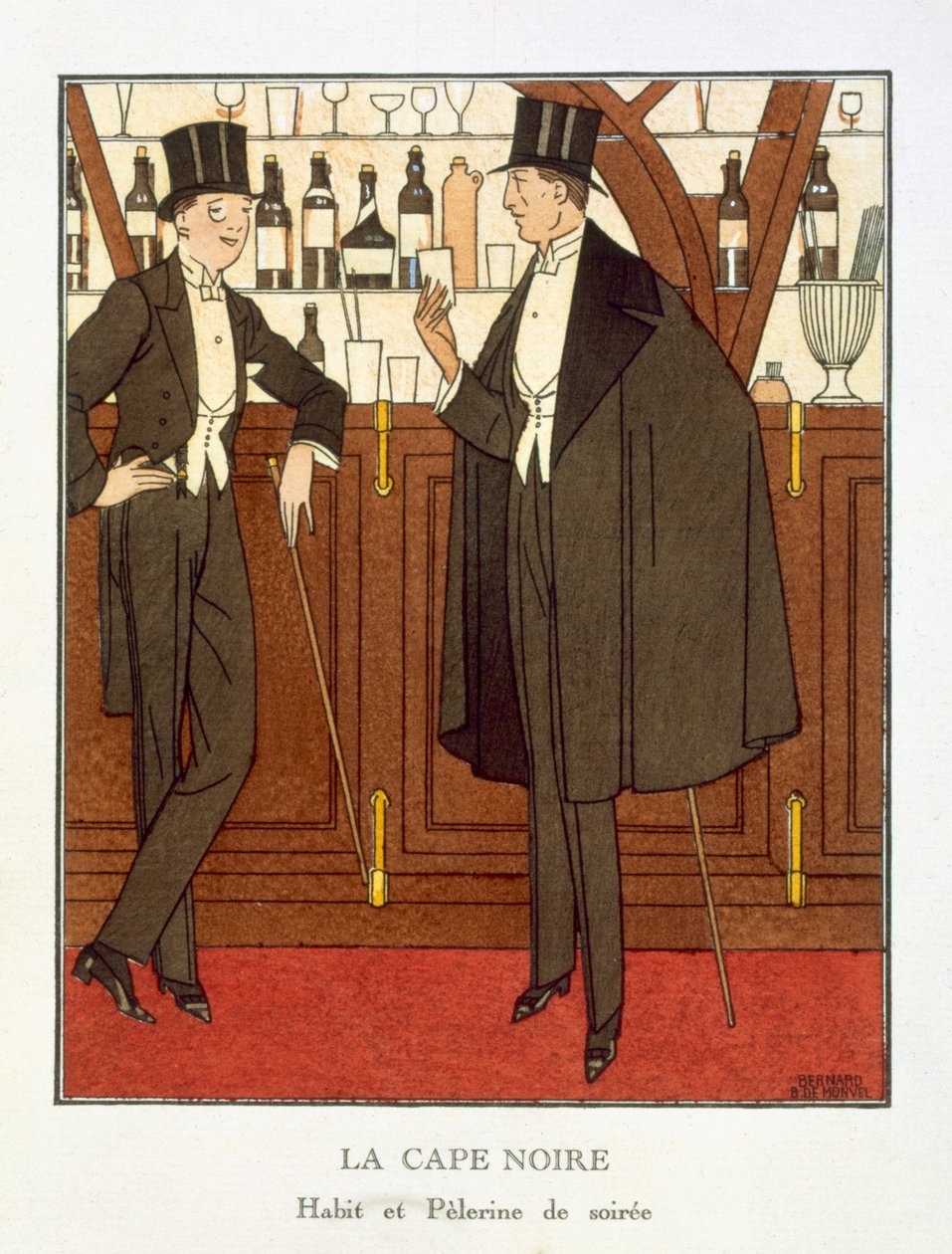 La cape Noire von Bernard Boutet de Monvel