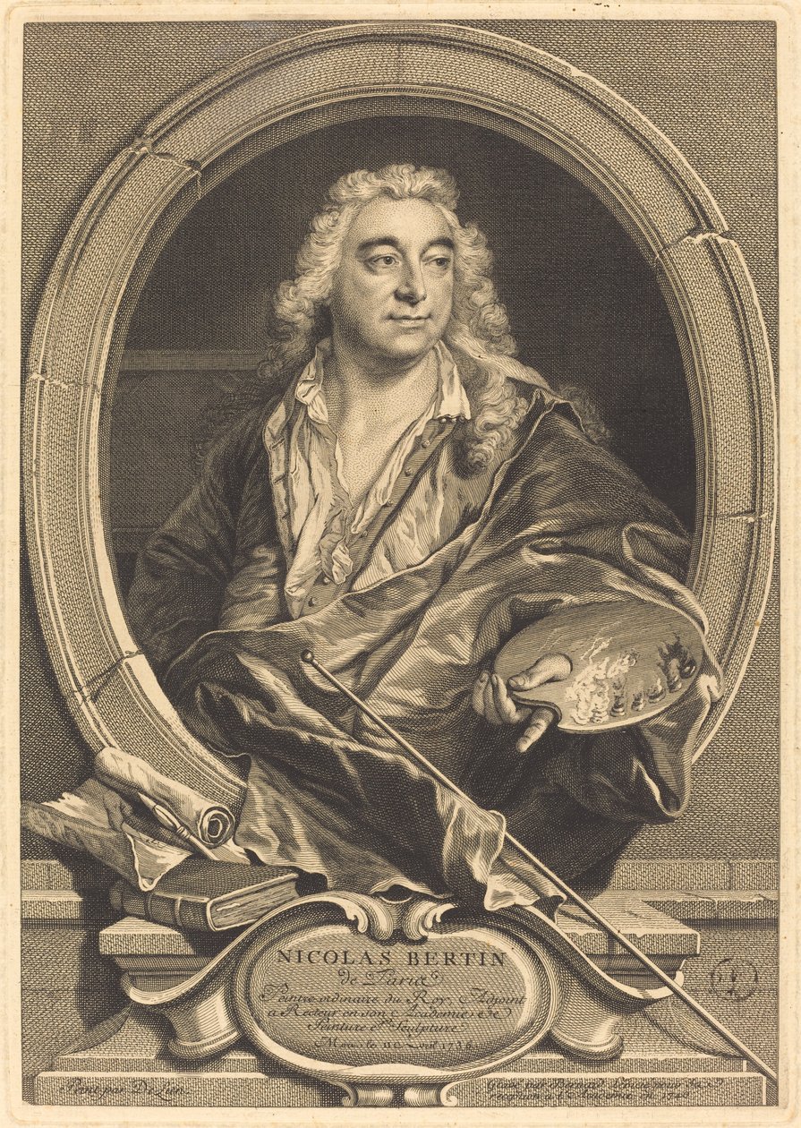 Nicholas Bertin von Bernard Lépicié after Jean François Delyen