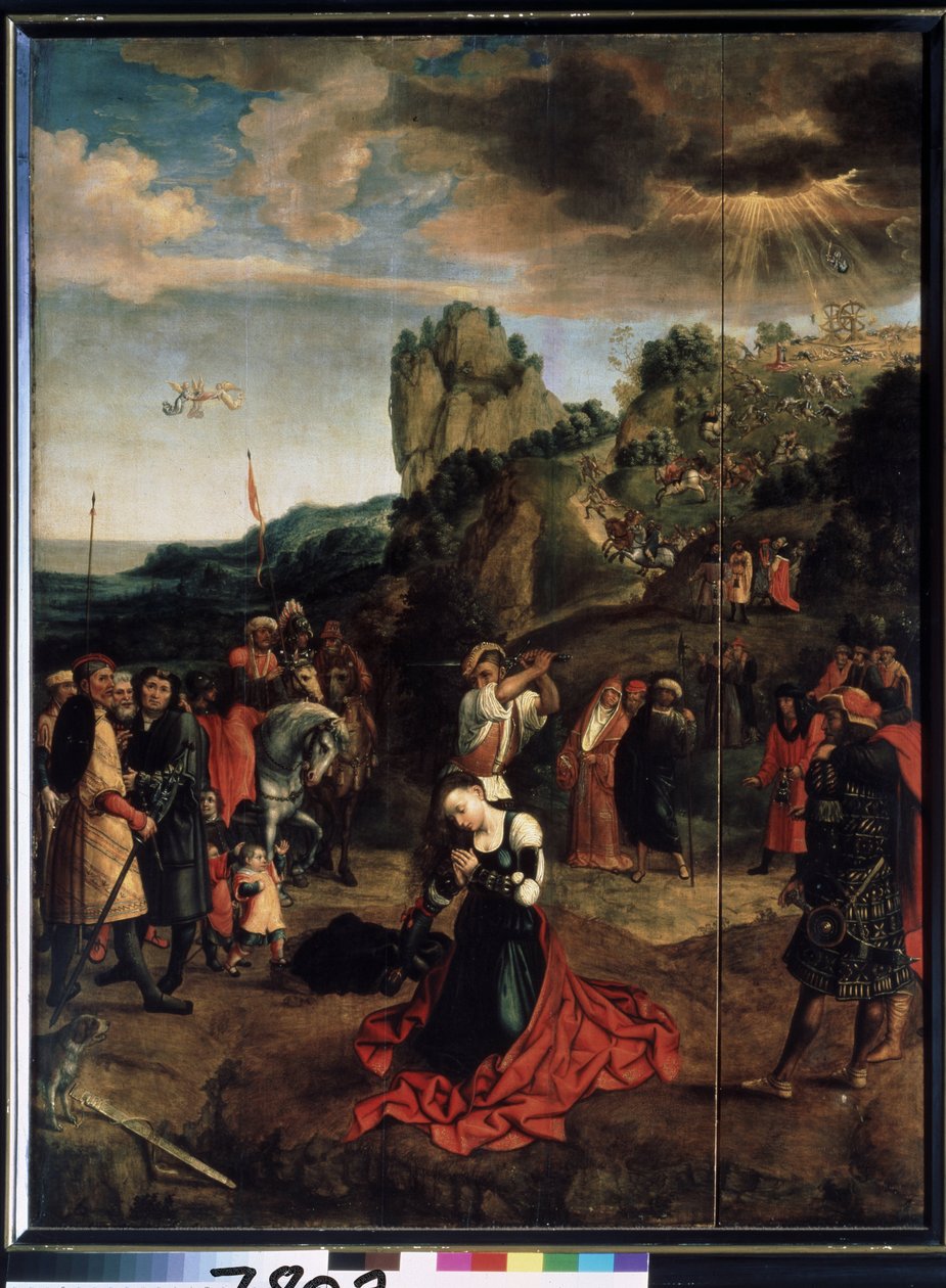 Das Martyrium der Heiligen Katharina von Bernard van Orley