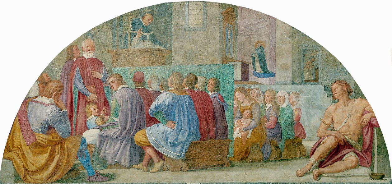 Geschichte des Heiligen Antonius von Bernardino Barbatelli Poccetti