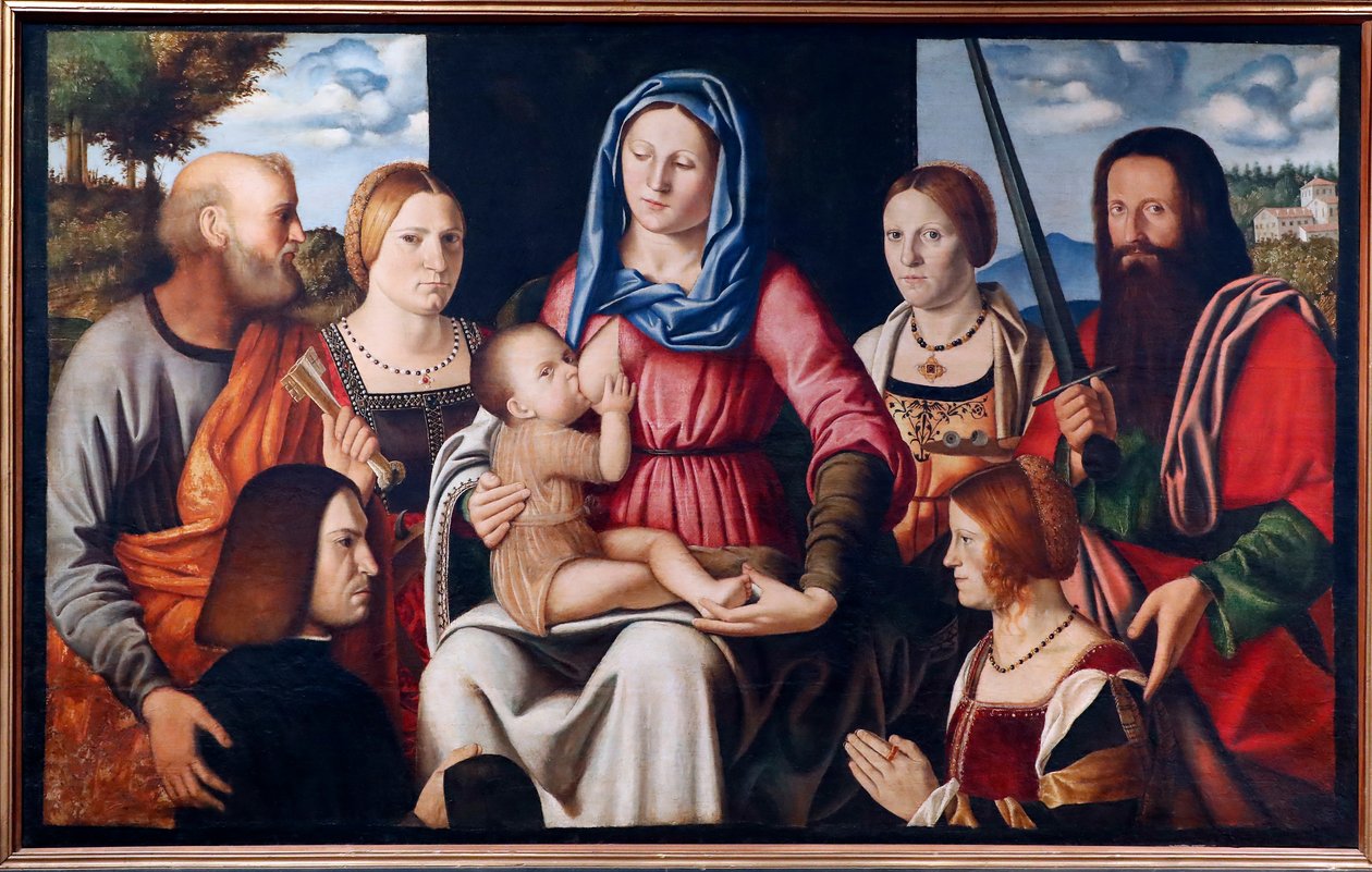 Jungfrau und Kind von Bernardino Luini