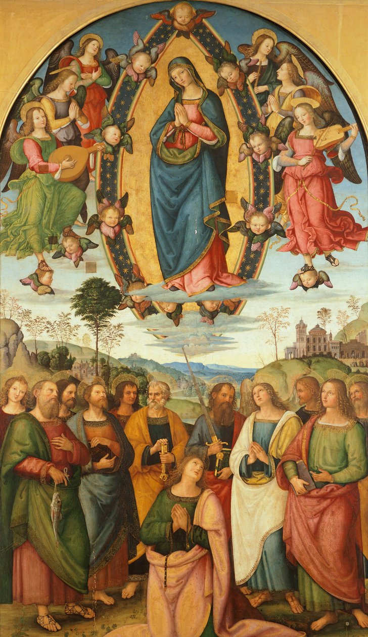 Mariä Himmelfahrt von Bernardino di Betto Pinturicchio