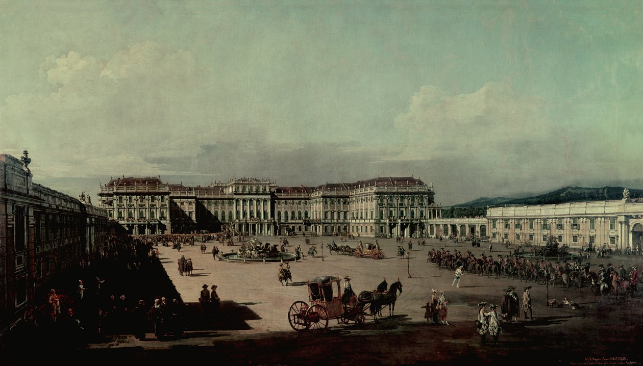 Schloss Schönbrunn, 1759-60 von Bernardo Bellotto