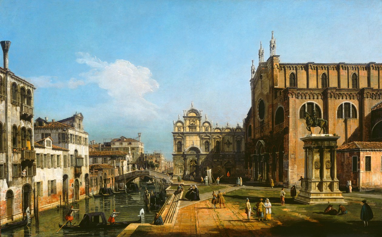 Campo di SS. Giovanni e Paolo, Venedig von Bernardo Bellotto