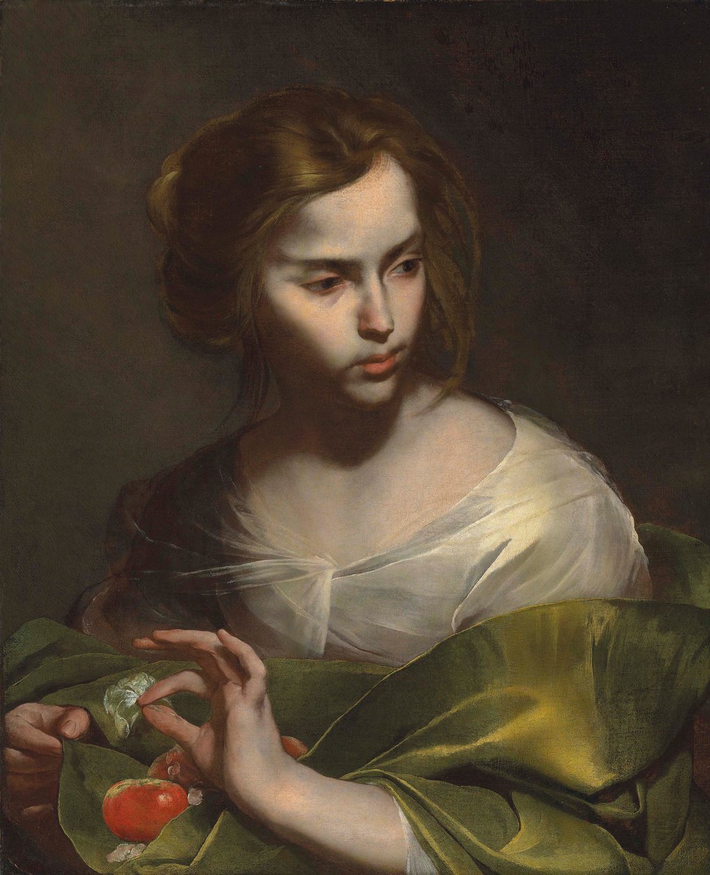 Heilige Dorothea von Bernardo Cavallino
